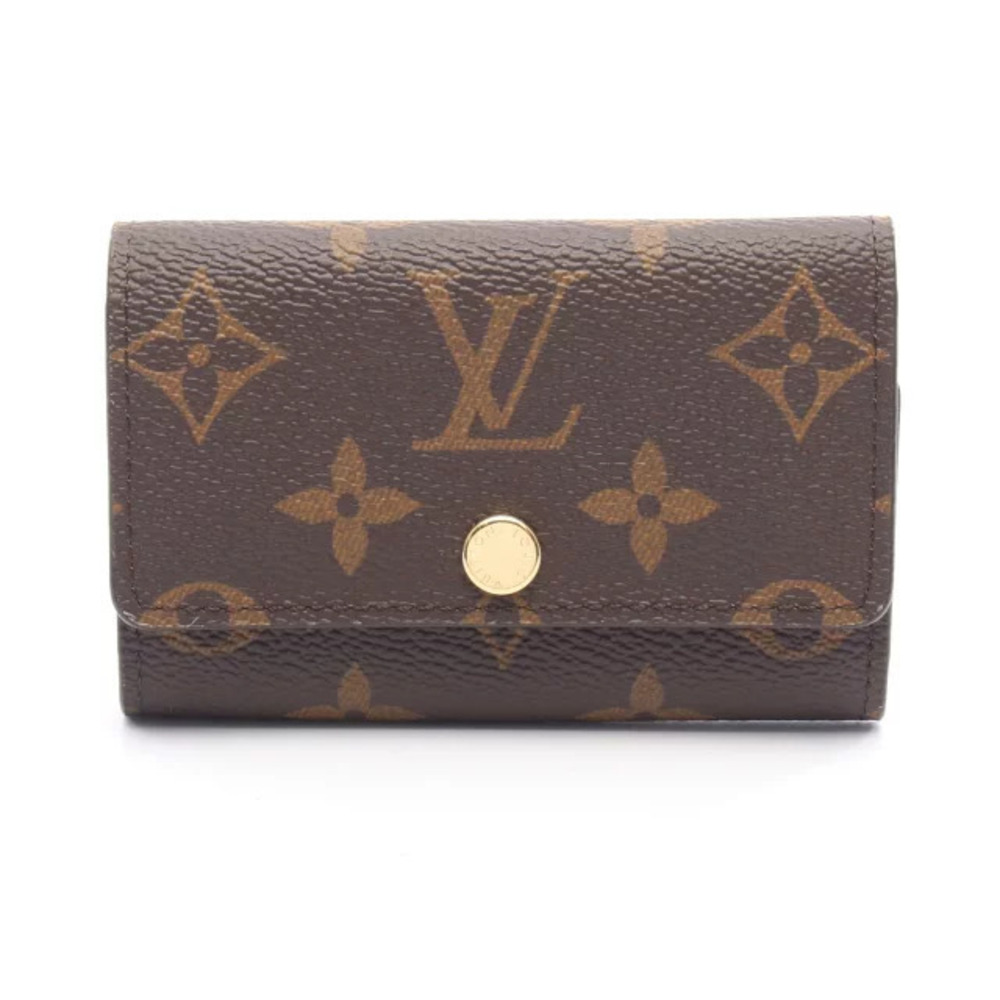 Louis Vuitton Multicles Monogram Key Case Wallet Accessory Brown